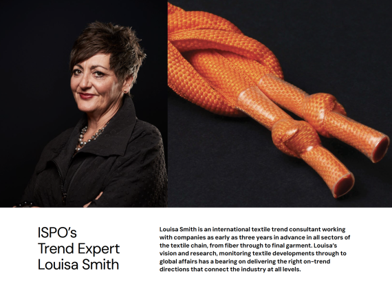 Auszug aus dem ISPO Textrends Whitepaper inkl. Louisa Smith