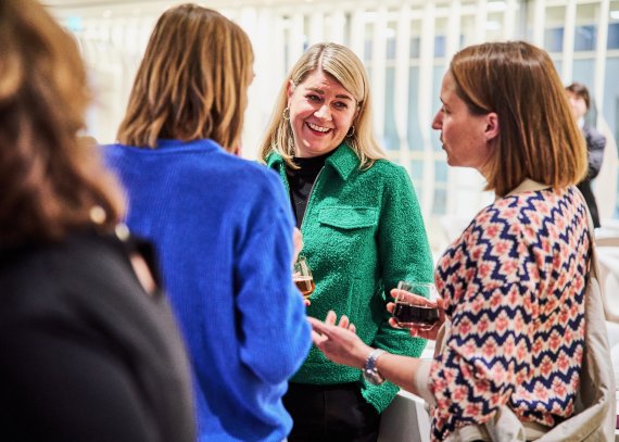 Networking auf der ISPO 2024