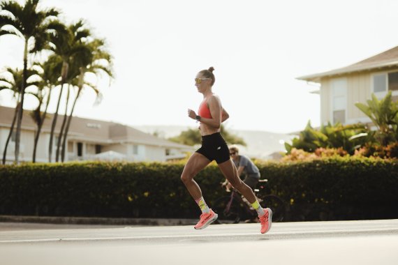 Laura Philipp beim Joggen 