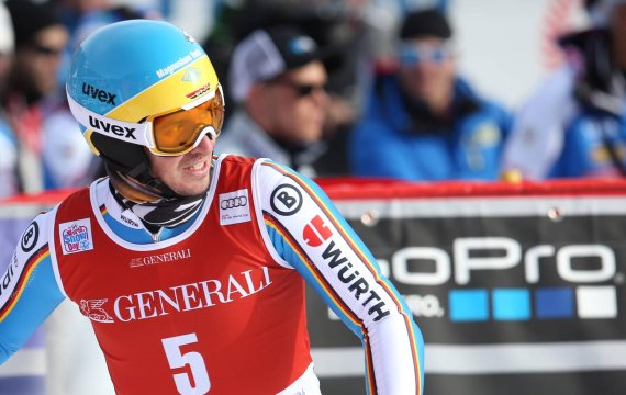 Felix Neureuther bei Weltcup im französischen Val d’Isere