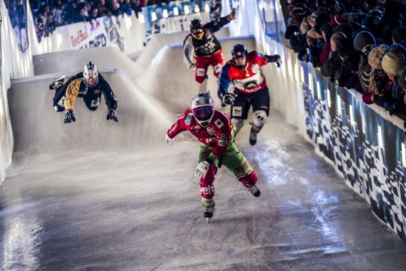 Red Bull Crashed Ice Buckelpist