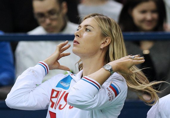 mb-Sharapova_2 Maria Sharapova: Only the Swiss Roger Federer earned more through advertising in the tennis business.