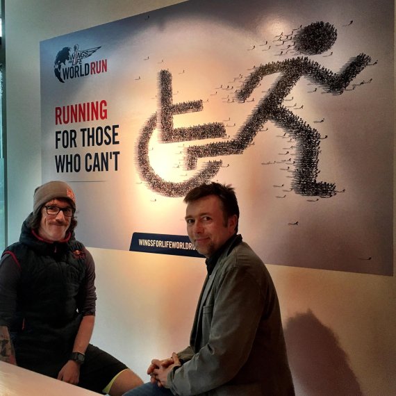 Florian Neuschwander beim Interview mit ISPO.com Florian Neuschwander beim Interview mit ISPO.com Chefredakteur Gunnar Jans