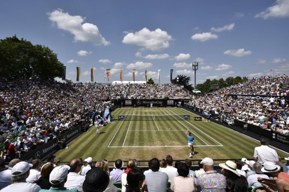 Der Centre Court des Mercedes Cup – die Aufnahme zeigt das Finale von 2015.