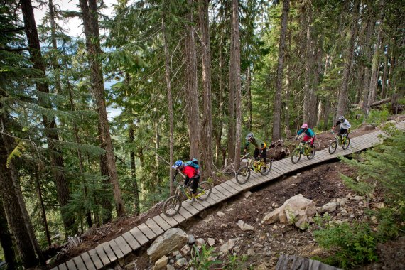 mb-bike-park Die Mountainbike-Infrastruktur in Whistler soll um rund 50 Kilometer Trails erweitert werden.