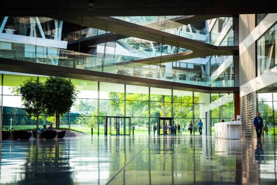 mb-160720-adidas-headquarter Adidas headquarters in Herzogenaurach is where the strategic positions are filled with top personnel.