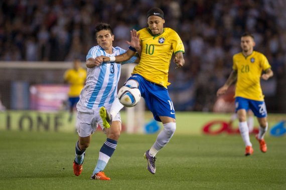 mb-Neymar-Brasilien Neymar ist der Superstar der Brasilianer und läuft auch bei Olympia für die Selecao auf.