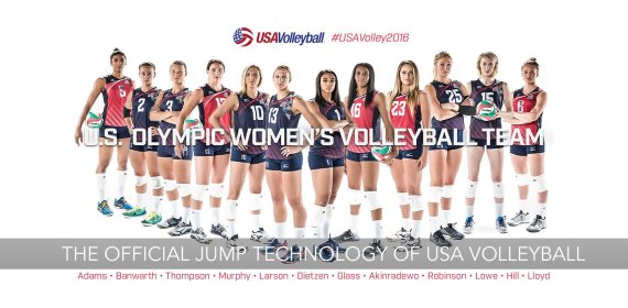 mb-160802-us-volloyball-team-vert Der VERT-Sprungmonitor kam bei der Olympiavorbereitung des Volleyballteams zum Einsatz. Er wird um die Hüfte getragen und erfasst Anzahl und Höhe der einzelnen Sprünge.