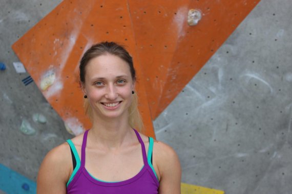 Monika Retschy: Deutschlands Nummer eins im Bouldern – aber kein Profi.