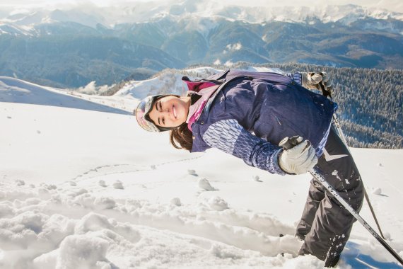 Stimmen die Schneeverhältnisse, kommt der Spaß ganz von allein.