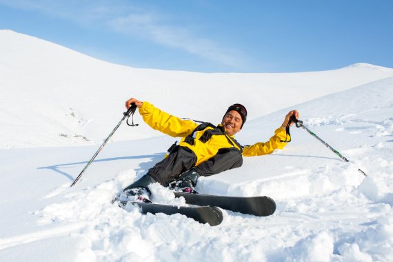 Mit dem Können kommen beim Skifahren auch die Sicherheit – und der Spaß.
