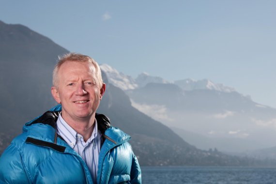 He has been with Salomon for 30 years and is now president of the outdoor brand: Jean-Marc Pambet.
