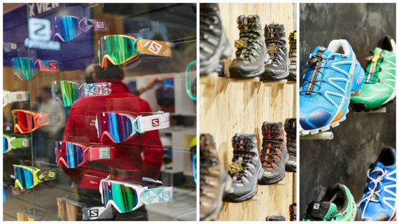mb-salomon-produktpalette Salomon has long since become a multi-discipline brand: From skiing to outdoor and running.
