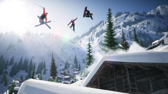 mb-161213-steep-launch-freestyle-tricks-village-mp-1480599910 The mountain villages in Steep are uninhabited. They offer opportunities for some spectacular stunts.