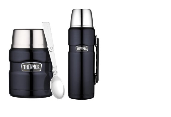 Die Stainless King-Serie besteht aus Thermosflaschen und Warmhalte-Behältern.