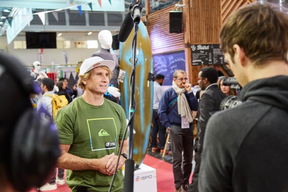 mb-170207-ISPO_Munich_2017_jf_1839 Robby Naish auf der ISPO MUNICH 2017.