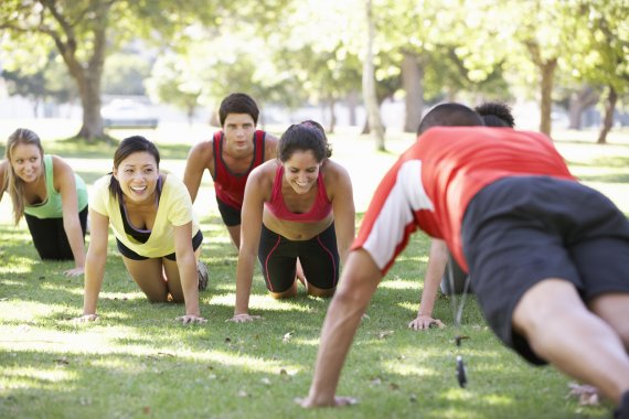 mb-170411-istock-167805086 Outdoor group training sessions have become the absolute trend.