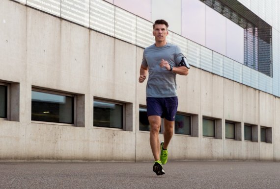 Runtastic-Boss Florian Gschwandtner hält sich fit und weiß zu motivieren.