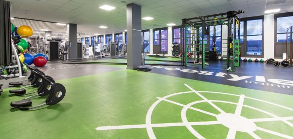 Viel Platz für Functional Training: Fitness First bietet seinen Mitgliedern Platz.