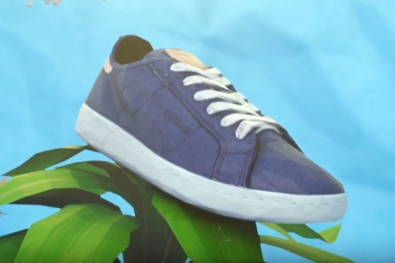 Der komplett kompostierbare Sneaker von Reebok, der aus Organic Cotton und Mais besteht. Der komplett kompostierbare Sneaker von Reebok, der aus Organic Cotton und Mais besteht.
