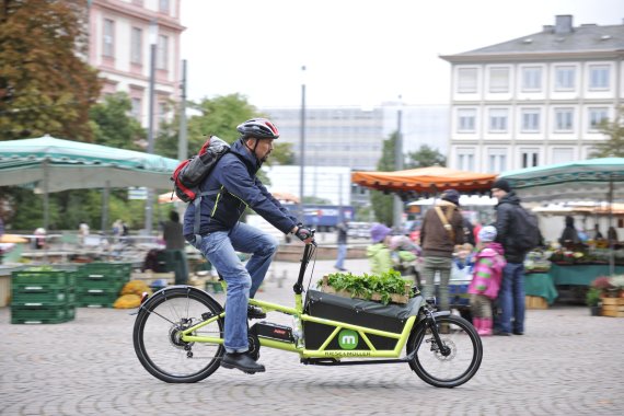 mb-170523-bosch-ebike_urbane_mobilitaet_2 E-Bikes sind inzwischen längst auch als Lastenräder verfügbar.
