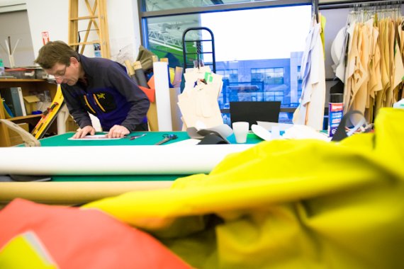 mb-170523-arc-teryx-designroom-1 Looks like work: The design center for Arc’Teryx. Production is also increasingly being shifted to Canada