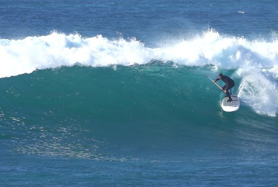 mb-170622-Tripstix-BigWave Durch ihre Stabilität können sich die aufblasbaren Tripstix-Boards mit Hardboards durchaus messen.