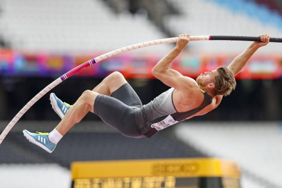 König der Leichtathleten: Rico Freimuth aus Halle, Gold-Medaillengewinner im Zehnkampf.