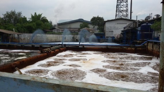 ETP textile dyeing