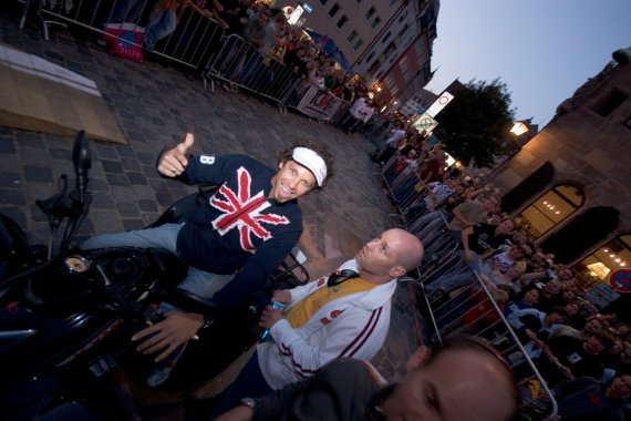 Tarek Rasouli is one of the spiritual fathers of the District Ride in Nuremberg.