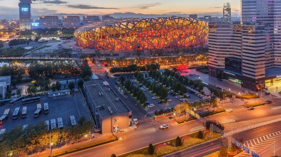 The Olympic Stadion in Beijing The Olympic Stadion in Beijing