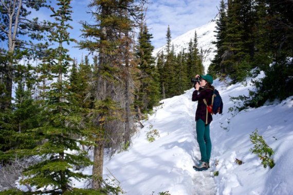 Gale Straub betreibt den Outdoor-Podcast She Explores. Gale Straub betreibt den Outdoor-Podcast She Explores.