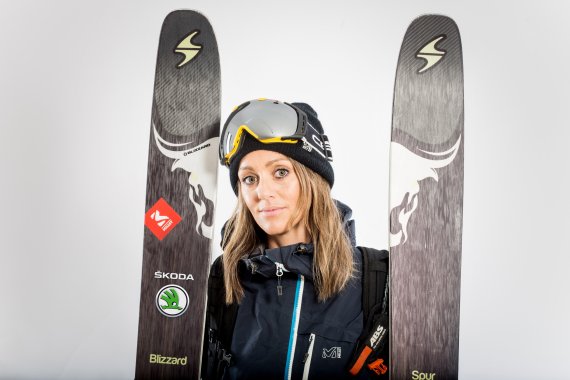 Freeride World Champion 2015 and 2016: The Austrian Eva Walkner. Freeride World Champion 2015 and 2016: The Austrian Eva Walkner.