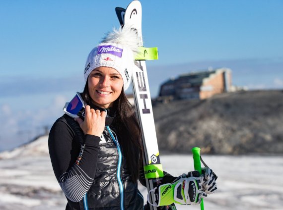 Anna Veith aims to reach former successes after lengthy injury. Anna Veith aims to reach former successes after lengthy injury.
