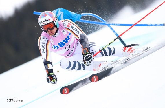 Skirennläufer Stefan Luitz in Aktion