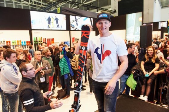 EN-29012018 Thomas Dreßen at Rossignol ISPO Munich 2018