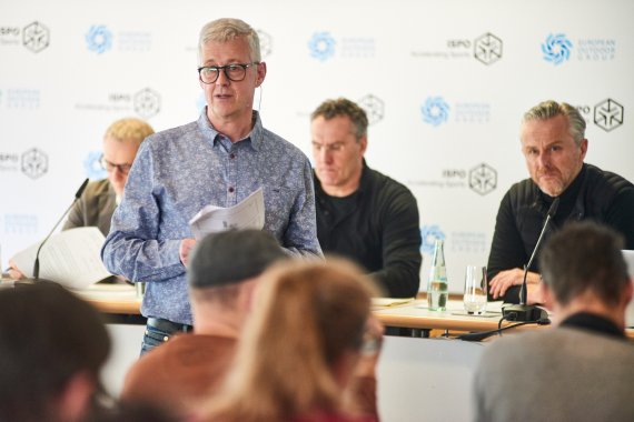 Press conference of the EOG at ISPO Munich 2018