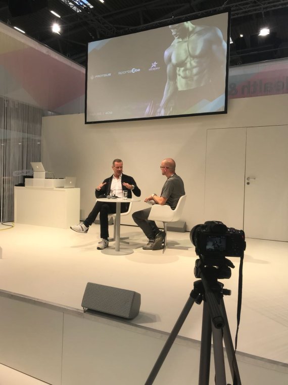 Henry Maske auf der ISPO Munich 2018 Henry Maske auf der ISPO Munich 2018
