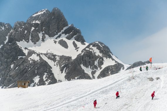 Skifahren in China boomt weiter – wenngleich nicht so stark wie im Jahr zuvor.