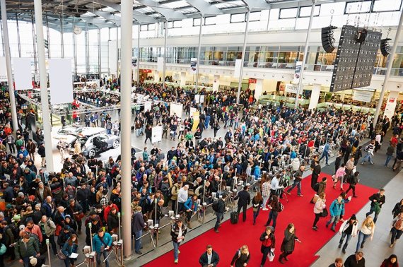 Quelle: Messe München GmbH Der Eingang West der Messe München. Hier soll ab 2019 auch die OutDoor stattfinden