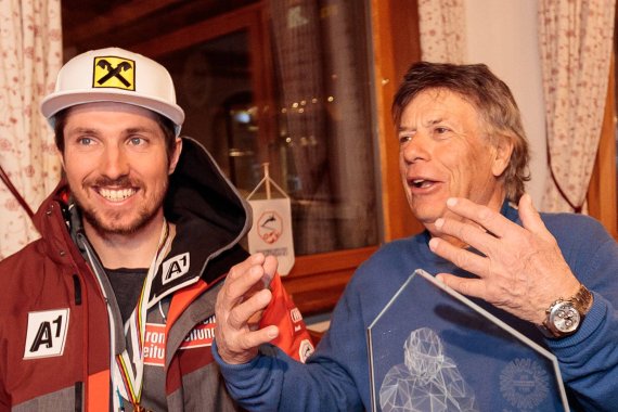 Peter Schröcksnadel (r.) mit Österreichs größtem Skistar Marcel Hirscher Peter Schröcksnadel (r.) mit Österreichs größtem Skistar Marcel Hirscher