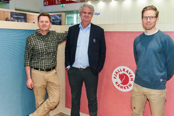 Quelle: Messe München Alex Koska, Martin Nordin und Martin Axelhed