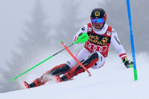 Marcel Hirscher im Schöffel-Rennanzug