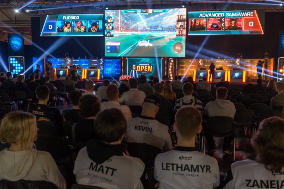 Quelle: Dreamhack Besucher des Dreamhacks in Leipzig.