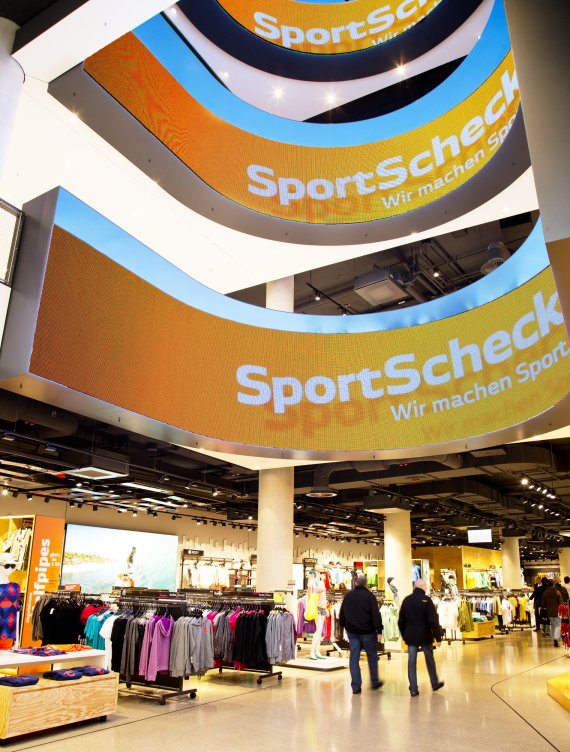Sport Scheck präsentiert im Geschäftsjahr 2017/18 verbesserte Zahlen.