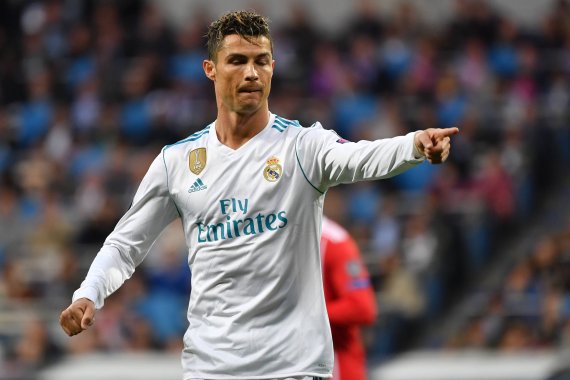 Cristiano Ronaldo im Adidas-Trikot von Real Madrid