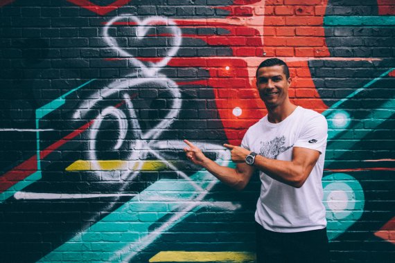 Quelle: Nike Ein Herz für Ronaldo - das denken sich im Internet mehr als 300 Millionen Follower.