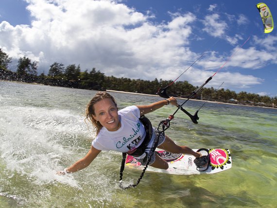 Susi Mai war professionelle Kitesurferin und leitet nun ihre eigene Event-Agentur.