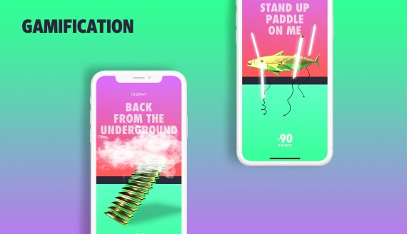 Credit: Butterfly Auch dank Gamification-Elementen wird das Workout mit der Butterfly Coach App zum Spaß.