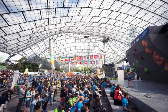 Credit: Imago Am 17. und 18. August findet der Boulder-Weltcup in München statt.